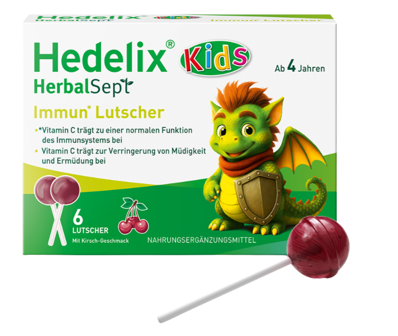 Hedelix® HerbalSept Immun* Lutscher Kids – Hedelix